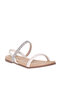 Ladies Low Heel Sandals White | Made In Brazil - 2