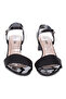 Ladies Low Heel Sandals Black | Made In Brazil - 4