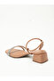 Ladies Mid Heel Sandals Nude | Made In Brazil - 3