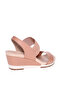 Ladies Wedge Sandals Beige | Made In Brazil - 3