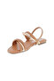 Ladies Flat Sandals Nude | Made In Brazil - 2