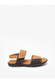Boys Sandals With Back Strap Brown | Made In Brazil