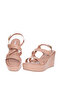 Ladies Wedge Sandals Beige | Made In Brazil - 4