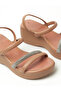 Ladies Sandals With Back Strap Nude | Made In Brazil - 4
