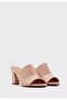 Vizzano Ladies Mid Heel Sandals Pink | Made In Brazil - 3