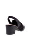 Ladies Mid Heel Sandals Black | Made In Brazil - 3
