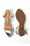 Vizzano Ladies Sandals With Back Strap Silver | Made In Brazil - 4
