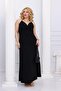 Plus Size Halter Dress with Twist Detail on the Front - 6