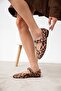 Lorina Leopard Patterned Women's Daily Ballerinas