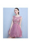 Rochie scurta Eveline lila