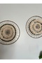 Oval Makrome Duvar Dekoru