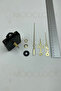 Clock Machine, Acar Silent Wall Clock Mechanism, 22 mm Shaft, Scorpion-Equator-Second-(with Hanger)