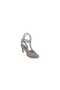 900 Women's Cream Patent Leather Ankle Strap Thin Heeled Shoes - 2
