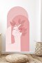 Bohemian Blocks Women Wall Decor Sticker, Wall Covering - 2
