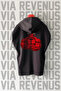 Gym Bull Front and Back Printed Zero Sleeve Hooded 100% Cotton Sports Tshirt