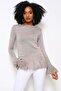 Women's Knitwear Blouse - 700-18Keskz72011 - 7