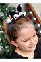 Kuromi Figure Plush Toy Children's Crown Cute 3D Dimensional Design Crown Black