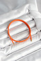 Magnetic Orange Color Spiral Women's Bracelet Tj-Bb6977