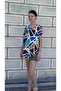 Maternity T-Shirt Colorful Asymmetric Cut Cotton Combed Fabric