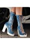 JEANOLOG PLATFORM BOOTS-SANDALS SUMMER