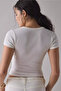 Ball Printed T-Shirt Crop Top - 2