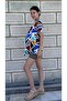 Maternity T-Shirt Colorful Asymmetric Cut Cotton Combed Fabric - 4