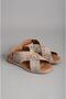 Seç 706 Genuine Leather Women Sandals Beige Snake - 4