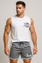 New Season Premium Honeycomb Fabric Shorts and Cotton Singlet Double Gym Sportsman Set