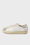Leather Logo Suede and Metallic Detailed Sneaker Shoes Shoes Ic019 - 2