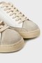 Leather Logo Suede and Metallic Detailed Sneaker Shoes Shoes Ic019 - 3