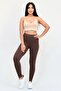 Women 2 Pieces Full Length Plain Leggings, Multicolor - 6