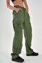 بنطلون منخفض الخصر مع جيوب للشحن - 5