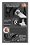 3-Speeds 3L Meat Grinder Chopper Food Processor 4-Blades 800W SK-7011 Black/Silver - 7