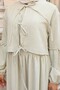 Bow Detailed Dress Set Water Green 2271 - 3