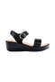 Solid Ankle Strap Wedge Sandals