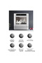 Countertop Dishwasher, Automatic Dishwasher, 4 Programs, High Temp Disinfection for 8 People - 4