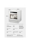 Countertop Dishwasher, Automatic Dishwasher, 4 Programs, High Temp Disinfection for 8 People - 8