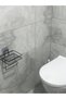 Toilet Paper Holder with Adhesive Replacement Shelf Toilet Paper Hanger Bathroom Organizer