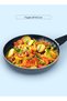 DELICI 10 Piece Granite Coated Cookware Set Non-Stick Aluminum Interior Fry pan Milk pan - 6