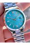 Steel Cord Engagement and Groom Watch 2 Years Warranty 3 Atm Water Resistant Men Wristwatch 11386-A - 3