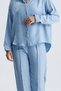 Women's Flam Linen Trousers – Elastic High Waist Relaxed Cut Summer Oversize - 6