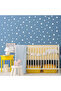 White Star Wall Sticker 3-4-5cm Mixed Sizes - 112 Pieces