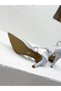 25Y7605 Stone Tul Detail Ankle Band 9cm Thin Heels Half Open Stiletto Shoes for Women - 6