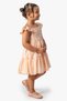 Baby Girl Dress Girls Kids Dress Birthday Party Wedding Dress Short Sleeve Lined Leopard Dress - 4