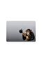 Alcoholic Monkey Sticker Car, Motorcycle, Helmet, Laptop, Glass Sticker 13X13 cm - 4