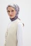 Milano Pattern Soft Scarf - Purple - 3