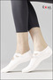 Figured Pilates Socks Yoga Abs Non-Slip Silicone Sole Dance Ballet Fitness Sports Socks Set of 2 - 3