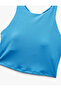 U-Neck Sports Bra with Sleeveless Back Detail - 3