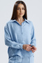 Women's Flam Linen Shirt – Flowy Comfortable Fit Summer Shirt - 3