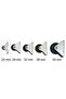 25' Fixed Caster for Office Armchair Closet Etejer - 4